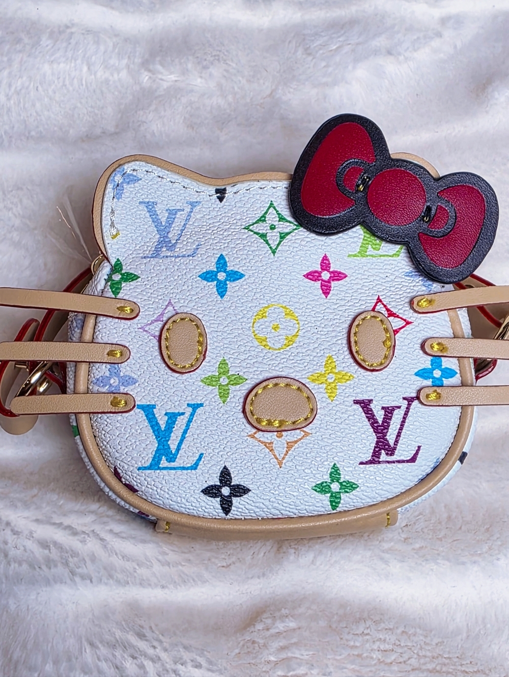 UPCYCLED LV HELLO KITTY CROSSBODY